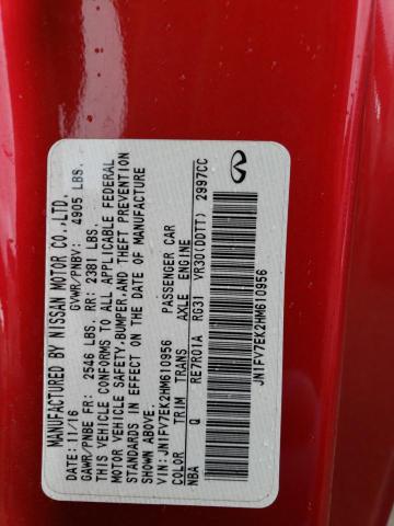 2017 INFINITI Q60 RED SP JN1FV7EK2HM610956