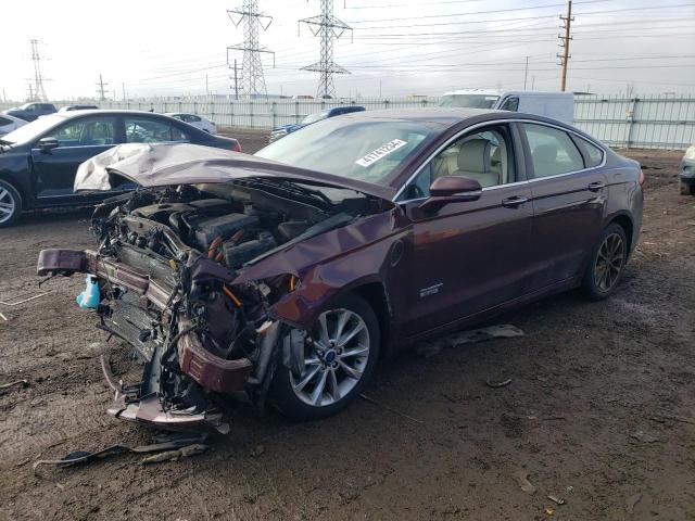 Lot #2340771809 2017 FORD FUSION TIT salvage car