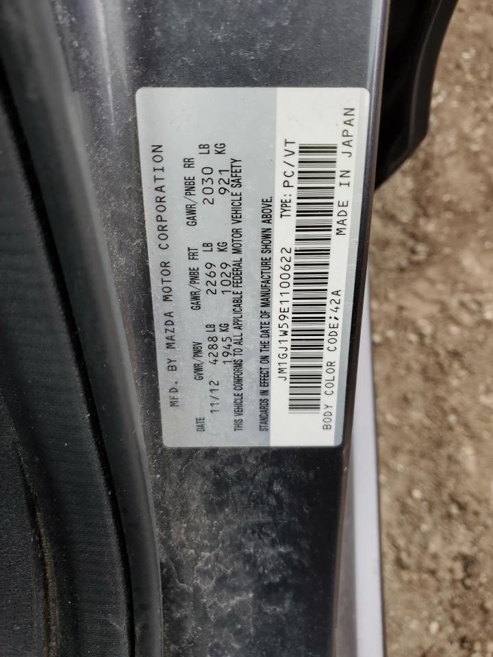 JM1GJ1W59E1100622 2014 Mazda 6 Grand Touring JM1GJ1W59E1100622 2014 Mazda 6 Grand Touring