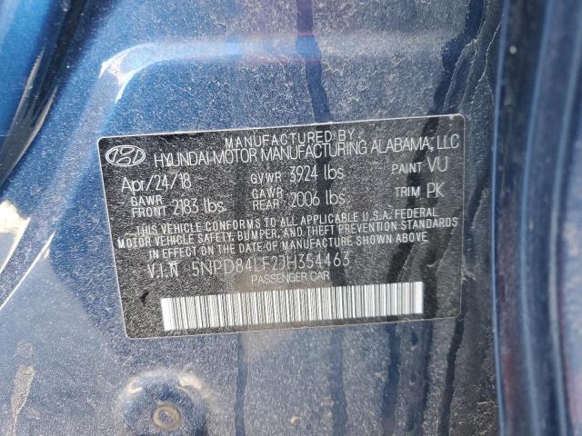 2018 HYUNDAI ELANTRA SE 5NPD84LF2JH354463