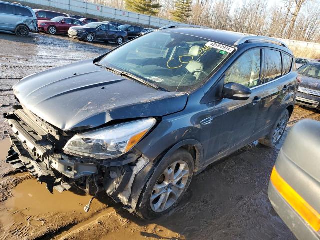 Lot #2484806012 2015 FORD ESCAPE TIT salvage car