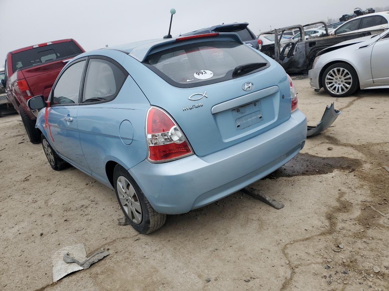 Lot #2354057724 2011 HYUNDAI ACCENT GL