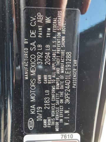 2020 KIA FORTE FE - 3KPF24AD1LE191288