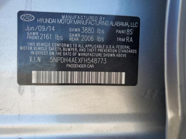 2015 HYUNDAI ELANTRA SE 5NPDH4AEXFH548773