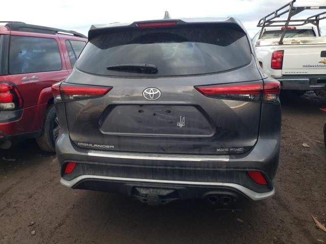 Lot #2390125985 2022 TOYOTA HIGHLANDER salvage car