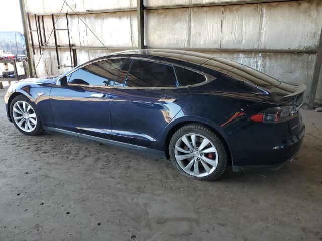  TESLA MODEL S 2014 Синий