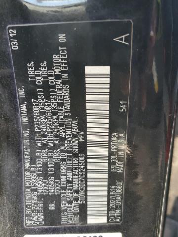 2012 Toyota Sienna - Image 13