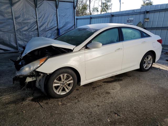 Lot #2421366085 2014 HYUNDAI SONATA GLS salvage car