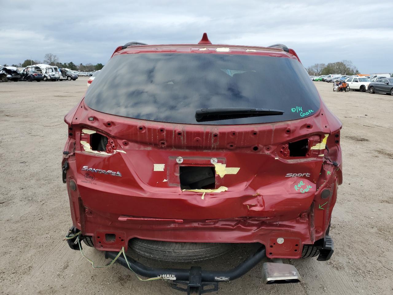 5XYZU3LB8HG459857 2017 Hyundai Santa Fe Sport