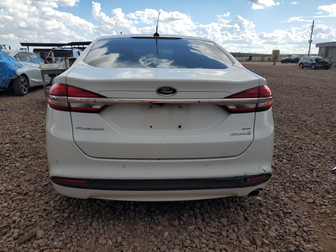 2017 Ford Fusion Se Hybrid vin: 3FA6P0LU5HR237654