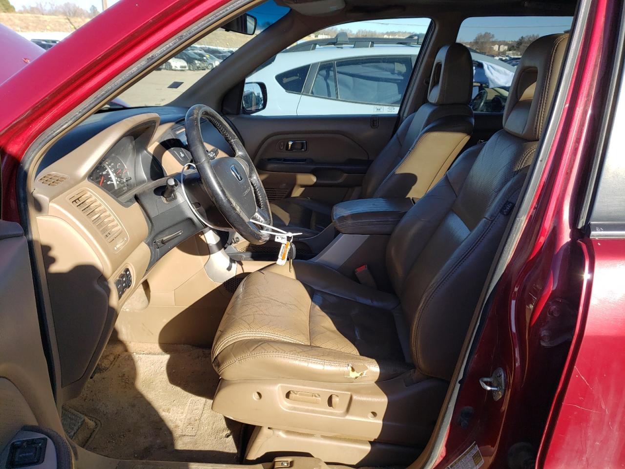 5fnyf18535b038063 5FNYF18535B038063 2005 Honda Pilot Exl