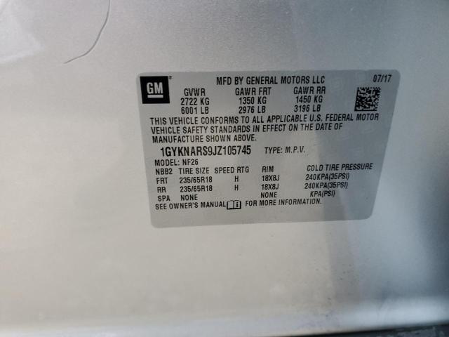2018 CADILLAC XT5 - 1GYKNARS9JZ105745