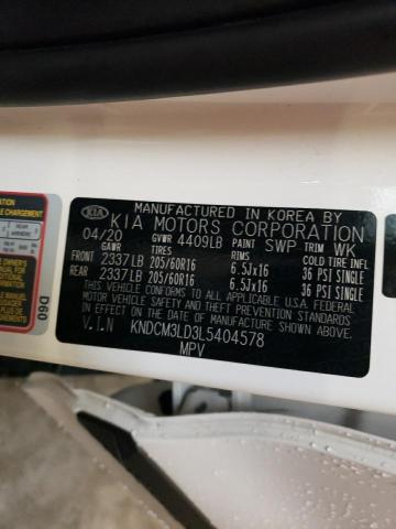 2020 KIA NIRO LXS KNDCM3LD3L5404578