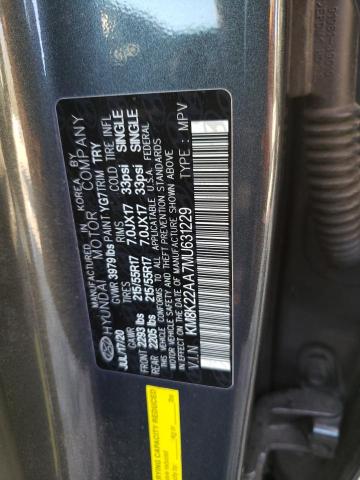 2021 HYUNDAI KONA SEL KM8K22AA7MU631229