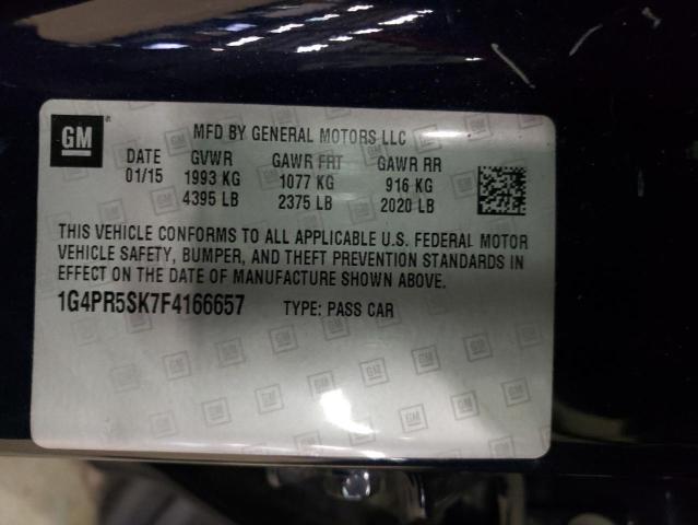 2015 BUICK VERANO CON 1G4PR5SK7F4166657