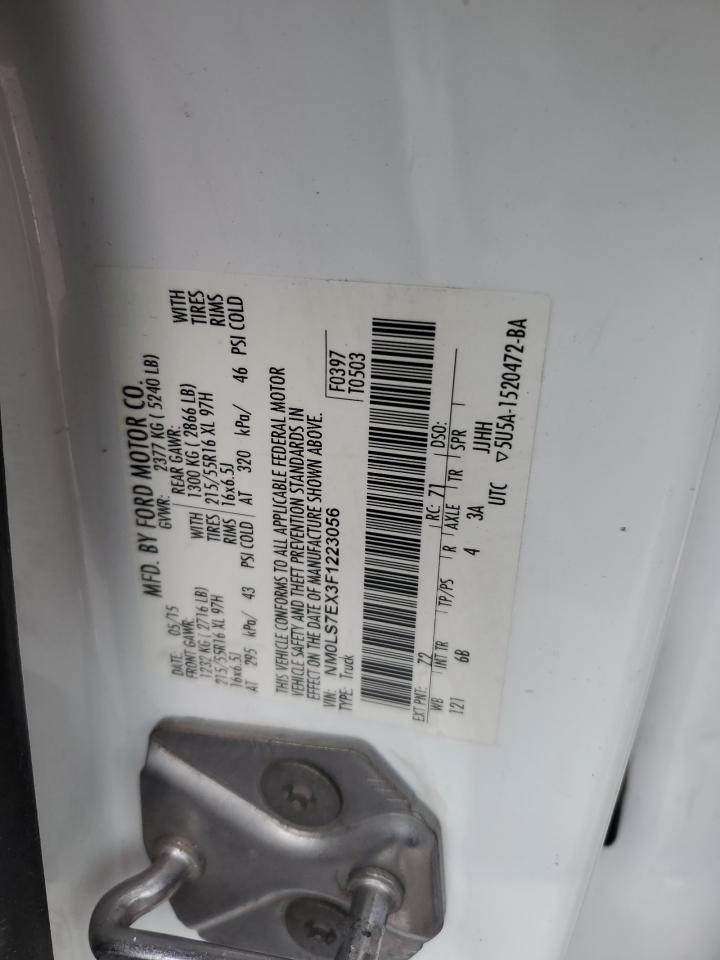 NM0LS7EX3F1223056 2015 Ford Transit Connect Xl