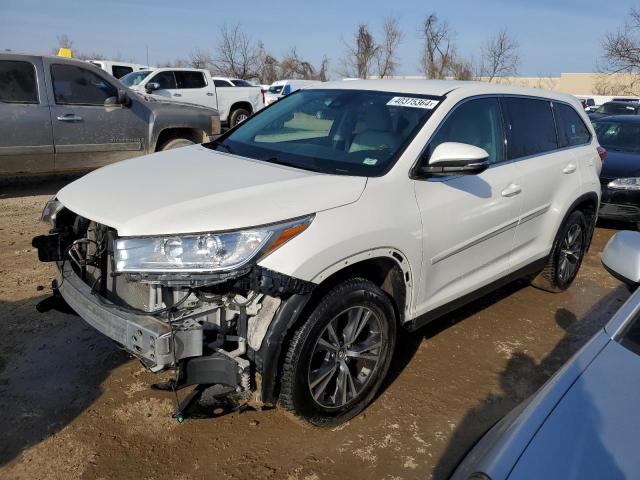 VIN 5TDBZRFHXKS718736 2019 Toyota Highlander, LE no.1