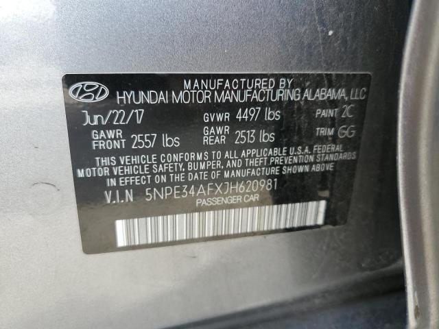 2018 HYUNDAI SONATA SPO 5NPE34AFXJH620981