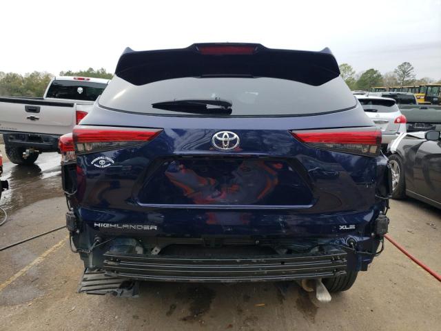 VIN 5TDGZRAH8MS519572 2021 Toyota Highlander, Xle no.6