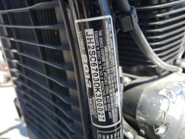 2013 HONDA VT1300 CS JH2SC6703DK300027