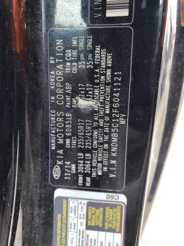2015 KIA SEDONA LX - KNDMB5C12F6041121