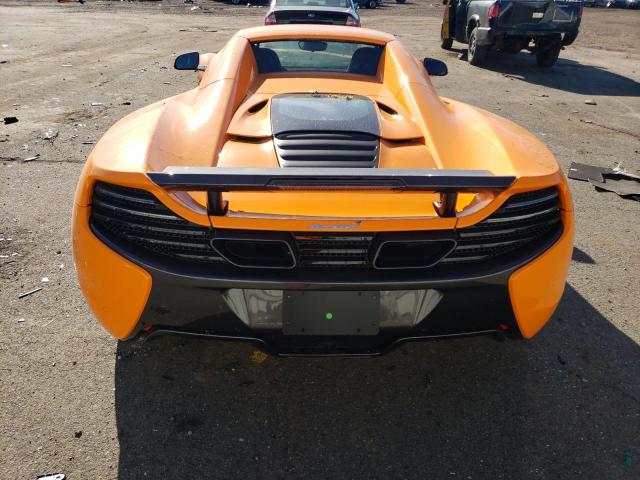2015 MCLAREN AUTOMOTIVE 650S SPIDE SBM11FAA4FW005016