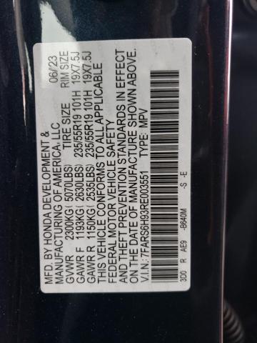 2024 HONDA CR-V SPORT - 7FARS6H93RE003551