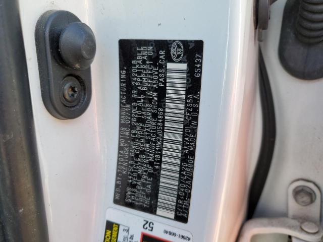 2018 TOYOTA CAMRY L 4T1B11HK3JU584868