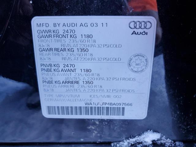 WA1LFCFP4BA097566 2011 AUDI Q5, photo no. 13