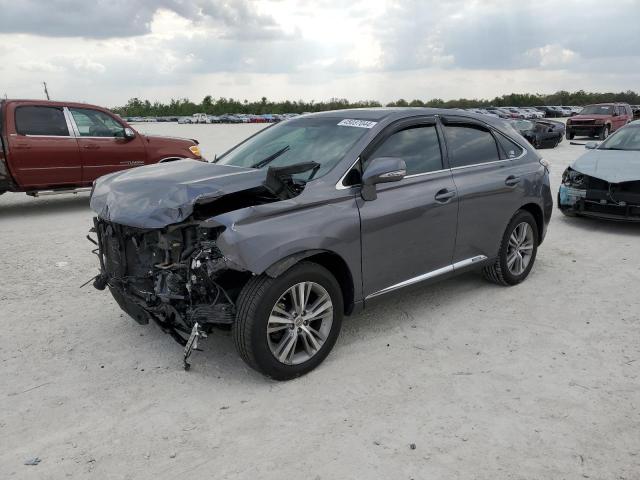 Lot #2485235875 2015 LEXUS RX 450H salvage car
