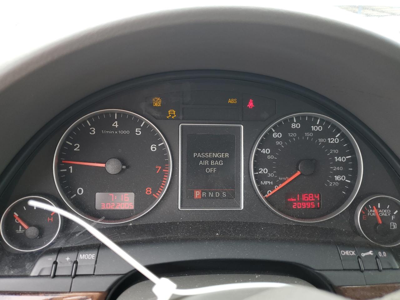 WAUDH78E36A266843 2006 Audi A4 3.2 Quattro