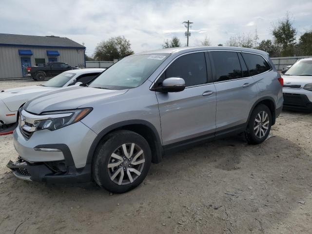 Lot #2469038883 2021 HONDA PILOT EX salvage car