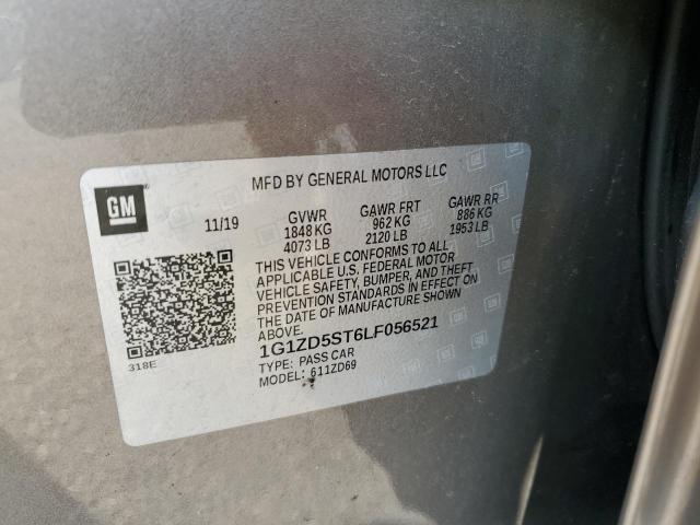 2020 CHEVROLET MALIBU LT - 1G1ZD5ST6LF056521