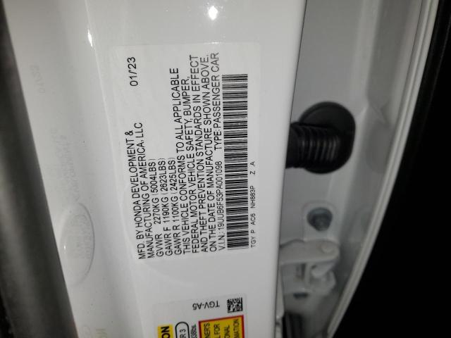 2023 ACURA TLX A-SPEC - 19UUB6F53PA001098