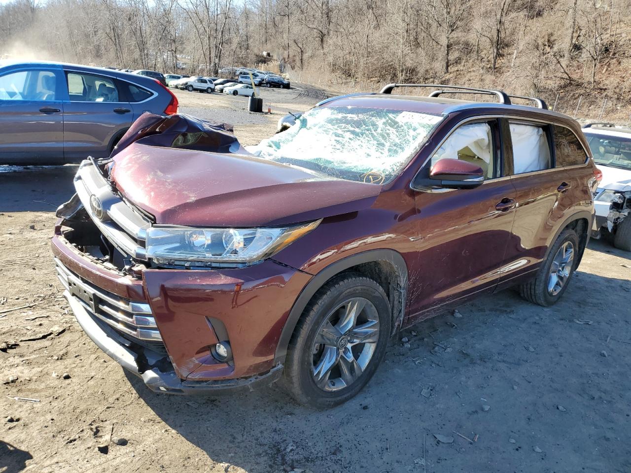 2019 Toyota Highlander Limited vin: 5TDDZRFH9KS919150