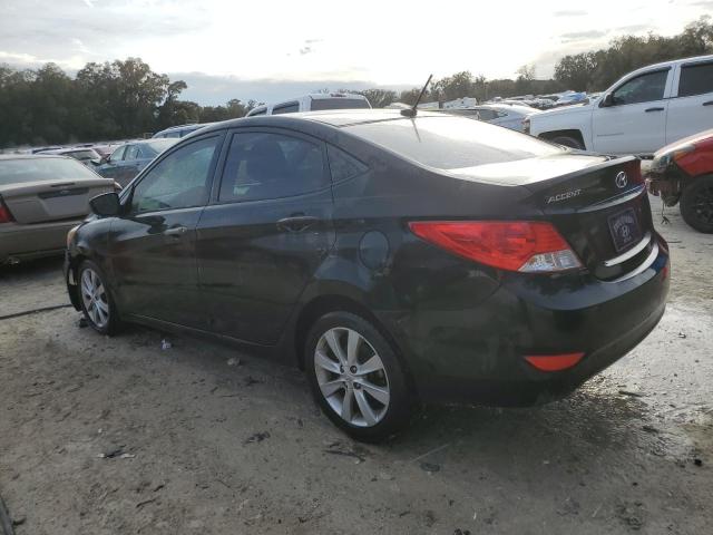 2014 Hyundai Accent Gls VIN: KMHCU4AE4EU763198 Lot: 42774444