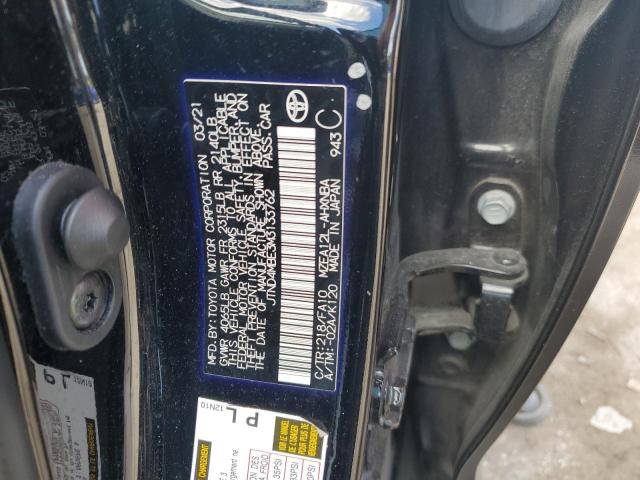2021 TOYOTA COROLLA SE JTND4MBE3M3133762