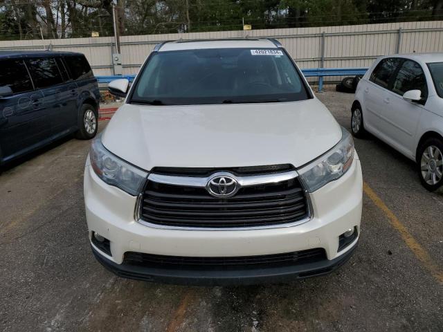 VIN 5TDKKRFHXFS052732 2015 Toyota Highlander, Xle no.5