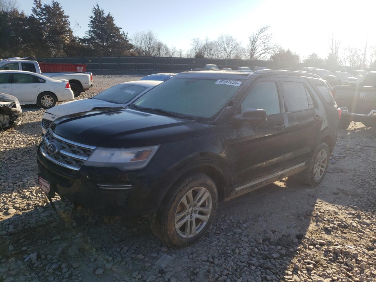 Lot #2874438810 2018 FORD EXPLORER X