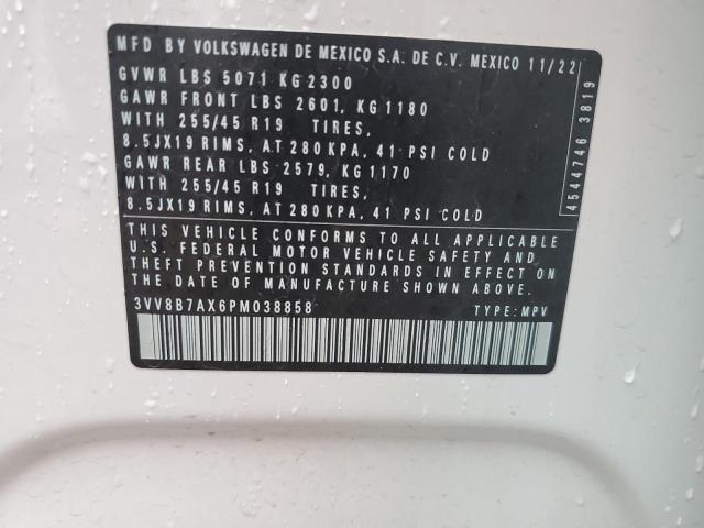 2023 VOLKSWAGEN TIGUAN SE 3VV8B7AX6PM038858
