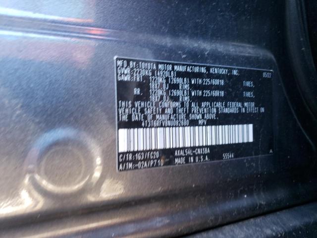 2022 TOYOTA RAV4 SE 4T3T6RFV8NU082680