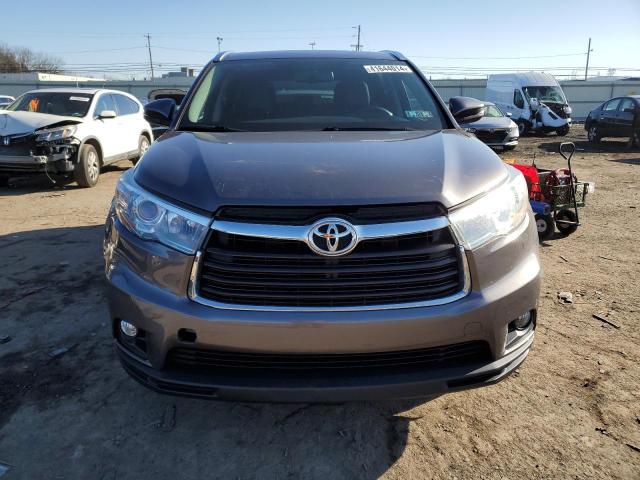 VIN 5TDJKRFH6FS098926 2015 Toyota Highlander, Xle no.5