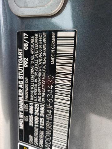 2018 Mercedes-Benz C 63 Amg-S VIN: WDDWJ8HB4JF634430 Lot: 46627794