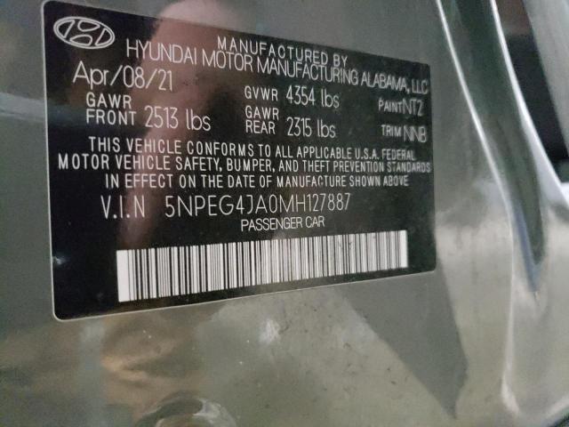 2021 HYUNDAI SONATA SE - 5NPEG4JA0MH127887