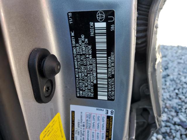 2019 TOYOTA C-HR XLE NMTKHMBX8KR081203