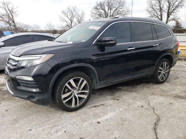 Lot #2411861872 2017 HONDA PILOT TOUR salvage car