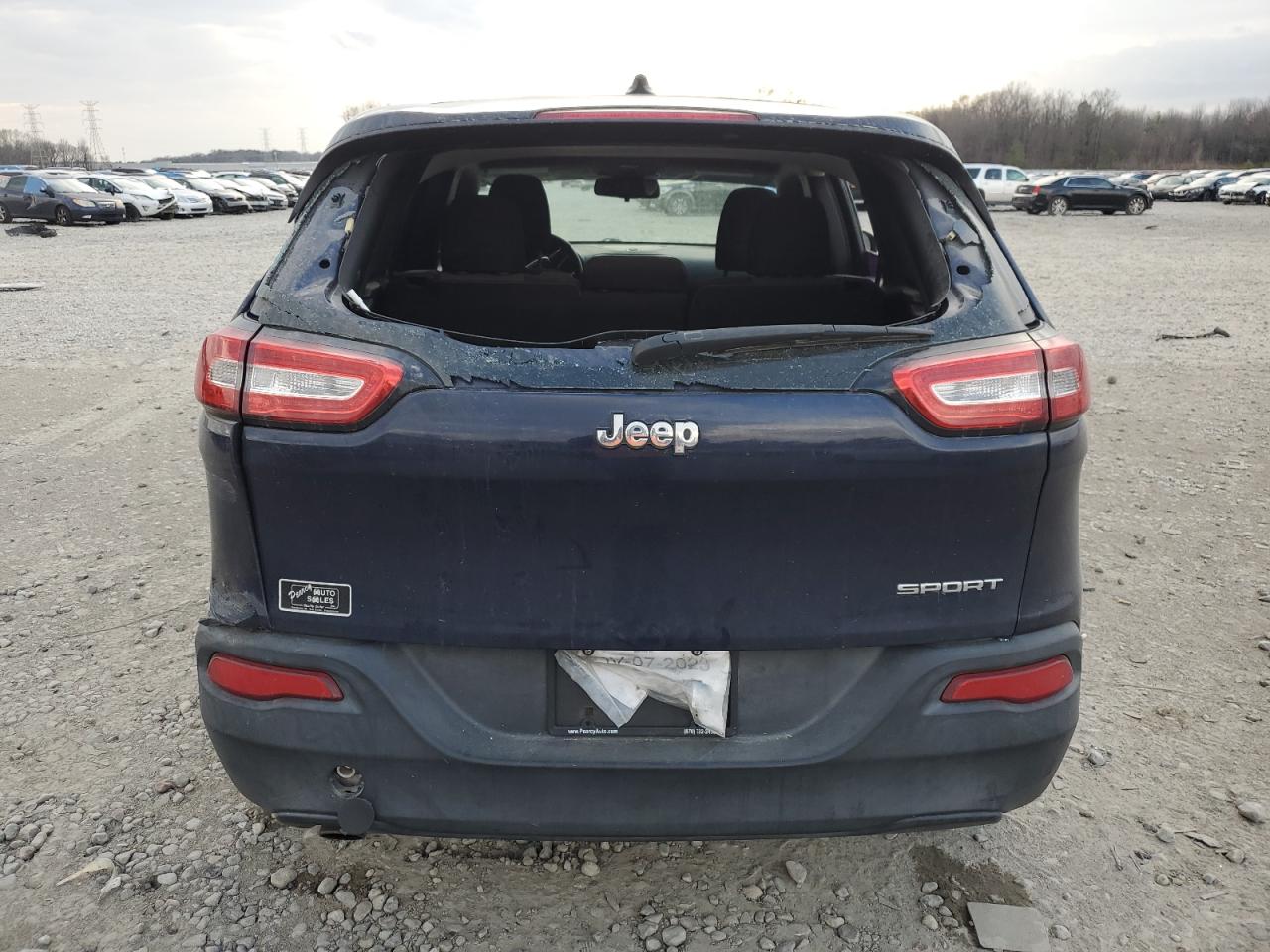 1C4PJLAB6FW742129 2015 Jeep Cherokee Sport