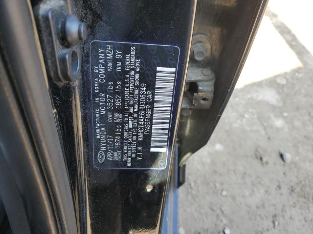 KMHCT4AE6HU306349 2017 HYUNDAI ACCENT - Image 12