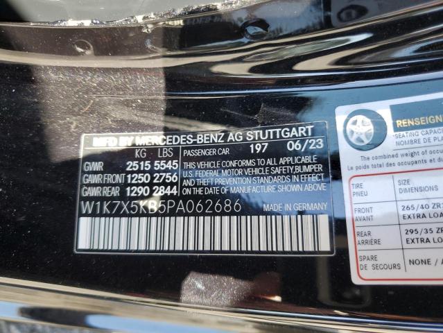 2023 MERCEDES-BENZ AMG GT 43 W1K7X5KB5PA062686