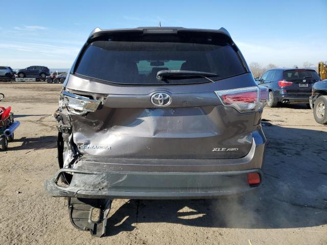 VIN 5TDJKRFH6FS098926 2015 Toyota Highlander, Xle no.6